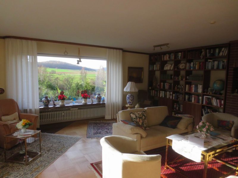 Wohnzimmer mit Panoramablick