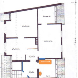 Grundriss Skizze